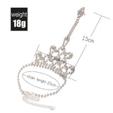 Rhinestone Beach Barefoot Sandal Anklet