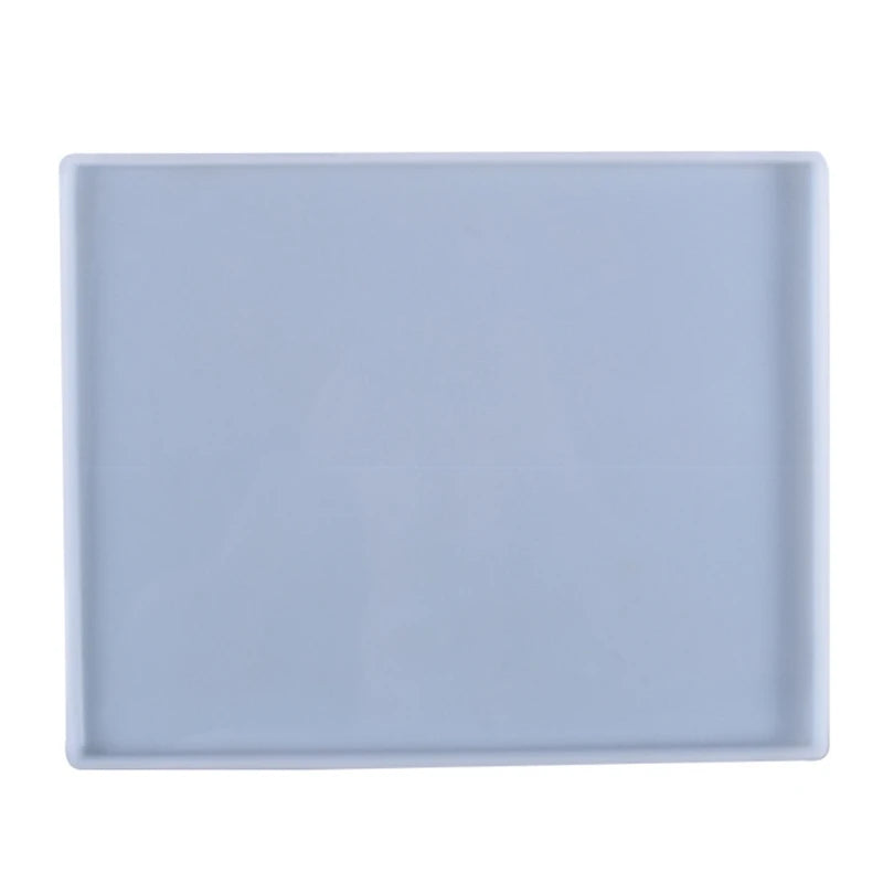Rectangle Serving Board Epoxy Resin Mold Coaster Tray Silicone Mould DIY Crafts