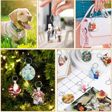 Rectangle Hardboard Keychains Blank Rectangle Keychains