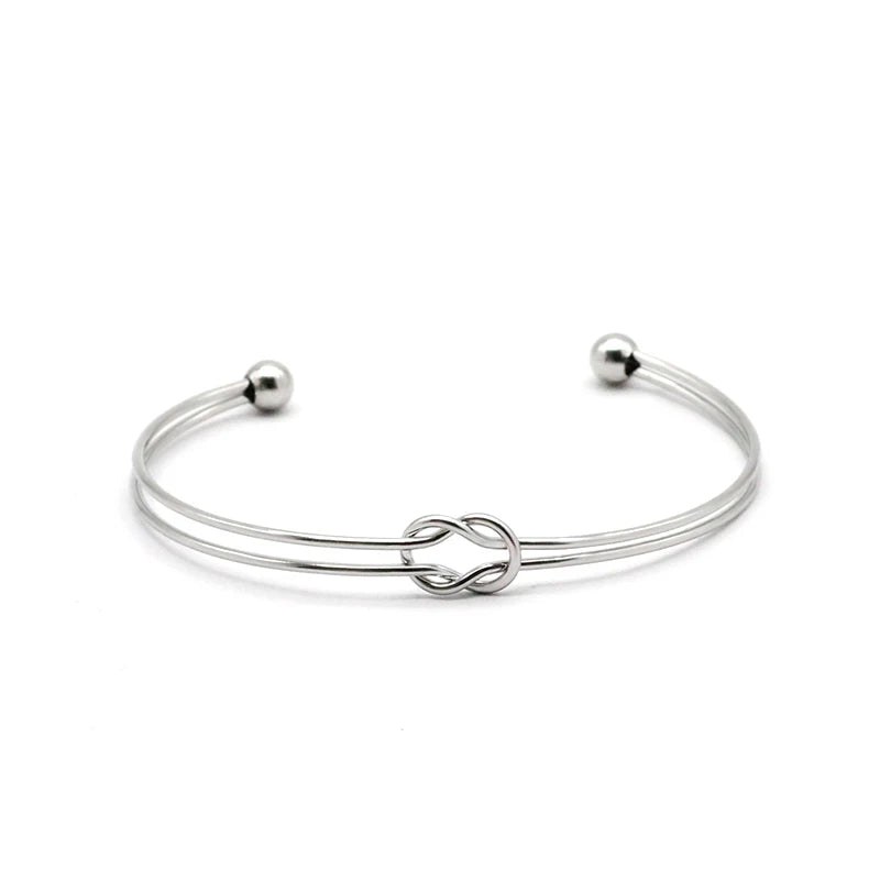 316L Stainless Steel Cuff Bracelet Bangles For Women