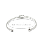 316L Stainless Steel Cuff Bracelet Bangles For Women