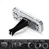 Car Aromatherapy Locket Essential Oil Stainless Steel Diffuser