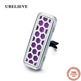 Car Air Diffuser 316L Stainless Steel Essential Oil Aromatherapy Necklace