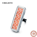 Car Air Diffuser 316L Stainless Steel Essential Oil Aromatherapy Necklace
