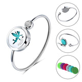 Adjustable Women's Stainless Steel Bangles 25MM Gift