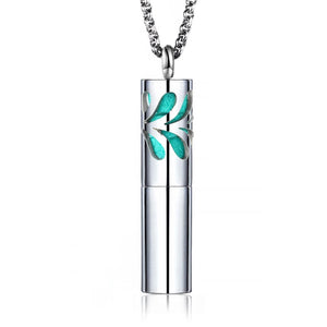 Perfume Essential Oil Locket Stainless Steel Aromatherapy Diffuser Pendant