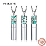 Perfume Essential Oil Locket Stainless Steel Aromatherapy Diffuser Pendant