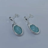 Winter Hat Logo Silver 925 Earrings