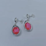 Winter Hat Logo Silver 925 Earrings