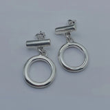 Winter Hat Logo Silver 925 Jewelry Earrings