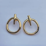 Winter Hat Logo Silver 925 Jewelry Earrings
