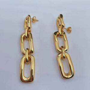 Silver 925 Series Winter Hat Logo Jewelry Earrings