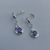 Silver 925 Jewelry Earrings Set