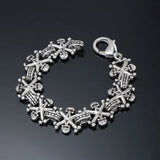Skull Punk Bracelet Titanium Steel Non-mainstream Jewelry