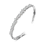 Adjustable Geometric Crystal Tennis Bracelet For Women