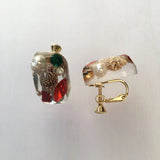 Japanese Women No Piercing Screw Clip Earrings