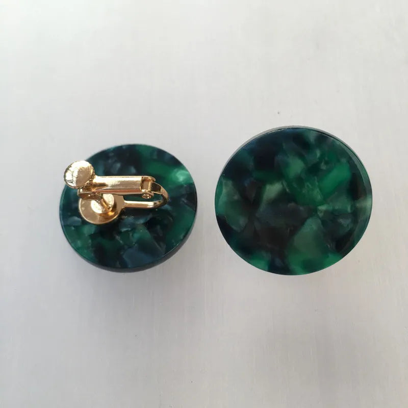 Japanese Women No Piercing Screw Clip Earrings