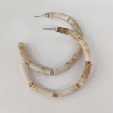 Multicolor Large Korea Earrings for Women Brown Earrings Party Jewelry