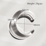 Japanese Korean Small Acrylic Bangle Chunky Bracelet