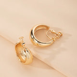Alloy Clip on Earrings for Women Girls No Pierced Earrings