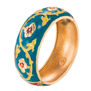 Vintage Hinge Bangle Colorful Style Girls Gift Cuff Bracelet