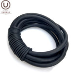 Strange Leather Bangles For Women Rubber Gothic Cuff Bracelet