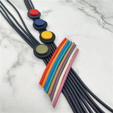 Gothic Necklaces for Women Long Sweater Chains Ethnic Jewelry
