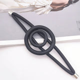 Rubber Jewelry Bracelets Women Charm Bangles Ethnic Gothic Hand Chains