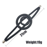 Rubber Jewelry Bracelets Women Charm Bangles Ethnic Gothic Hand Chains