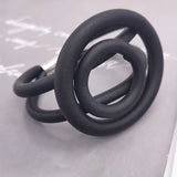 Rubber Jewelry Bracelets Women Charm Bangles Ethnic Gothic Hand Chains