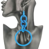 Long Drop Earrings Women Statement Party Jewelry