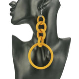 Long Drop Earrings Women Statement Party Jewelry
