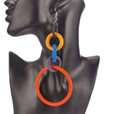 Long Drop Earrings Women Statement Party Jewelry