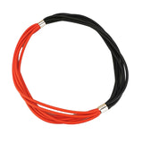 Red Rubber Choker Necklace Gothic Clothes Accessories Gift Women Choker