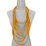 Big Statement Choker Necklace Women Jewelry 5 Colors Gothic Ethnic