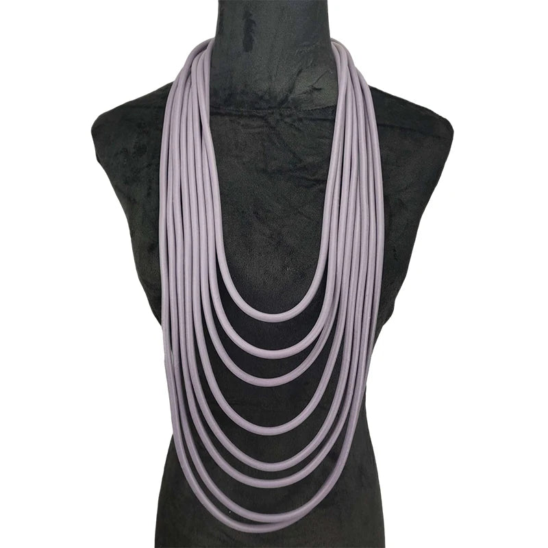 Big Statement Choker Necklace Women Jewelry 5 Colors Gothic Ethnic
