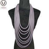 Big Statement Choker Necklace Women Jewelry 5 Colors Gothic Ethnic