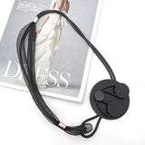 Choker Necklaces For Women Short Sweater Chain Mesh Necklace Rubber Rope
