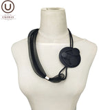 Choker Necklaces For Women Short Sweater Chain Mesh Necklace Rubber Rope