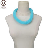 High Street Bright Mesh Choker Necklace - 12 Colors