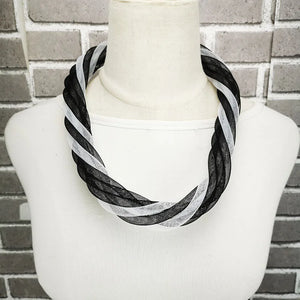 High Street Bright Mesh Choker Necklace - 12 Colors
