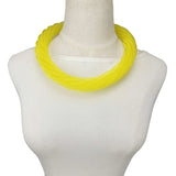 High Street Bright Mesh Choker Necklace - 12 Colors