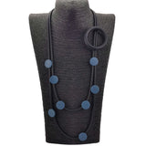 Choker Necklace Wood Jewelry Rubber Chain Wedding Party Accessories