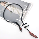 Choker Necklaces for Women Strange Gothic Jewelry Mesh Pearl Accessories