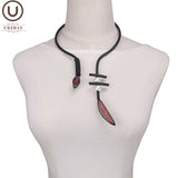 Choker Necklaces for Women Strange Gothic Jewelry Mesh Pearl Accessories