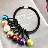 Choker Necklaces Multicolor Pearl Necklace Women Rubber Jewelry