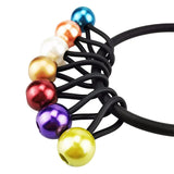 Choker Necklaces Multicolor Pearl Necklace Women Rubber Jewelry