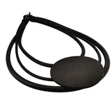 Rubber Choker Necklaces Gothic Sweater Chains Ethnic Jewelry