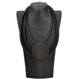 Rubber Choker Necklaces Gothic Sweater Chains Ethnic Jewelry