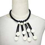Choker Necklace Pearl Short Sweater Necklace Party Jewelry